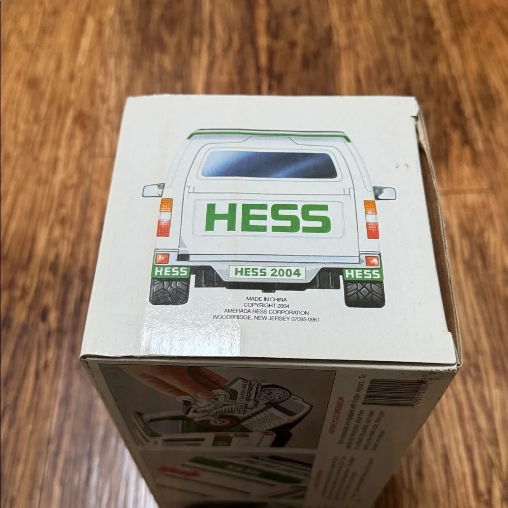 Vintage Hess 2004 Sport Utility Vehicle and Motorcycles 40th Anniversary NIB